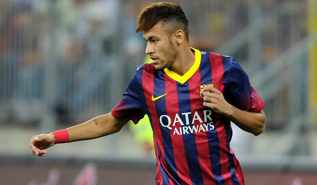 Нападающий Барселоны Неймар