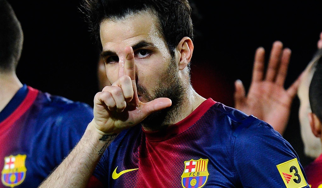 Полузащитник Барселоны Франсеск Фабрегас