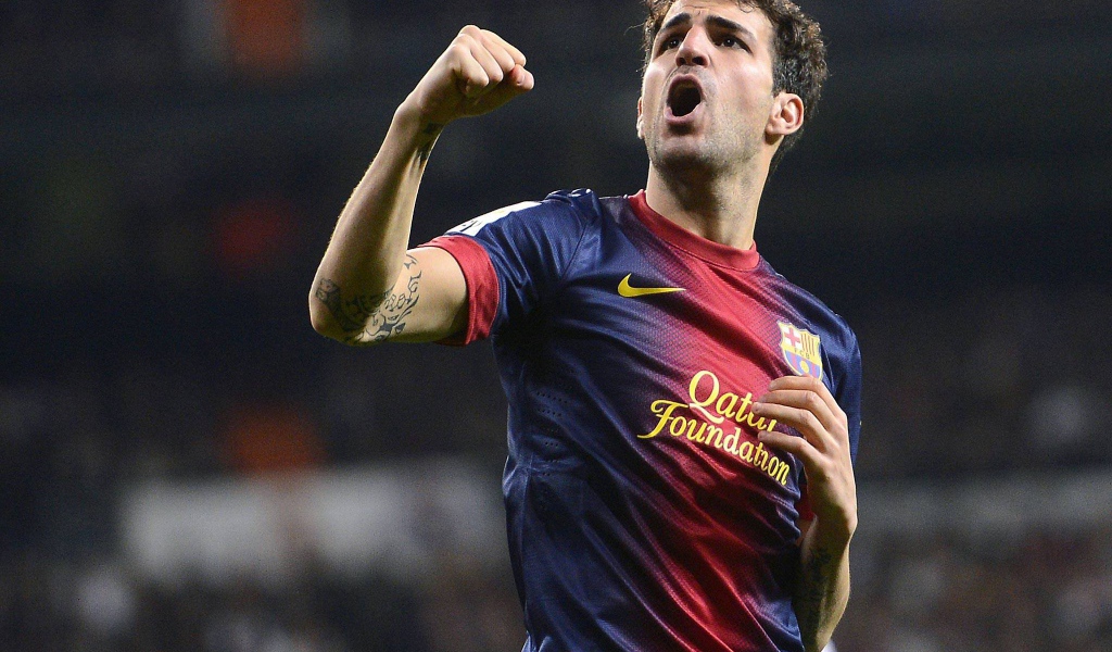 Полузащитник Барселоны Франсеск Фабрегас выиграл игру