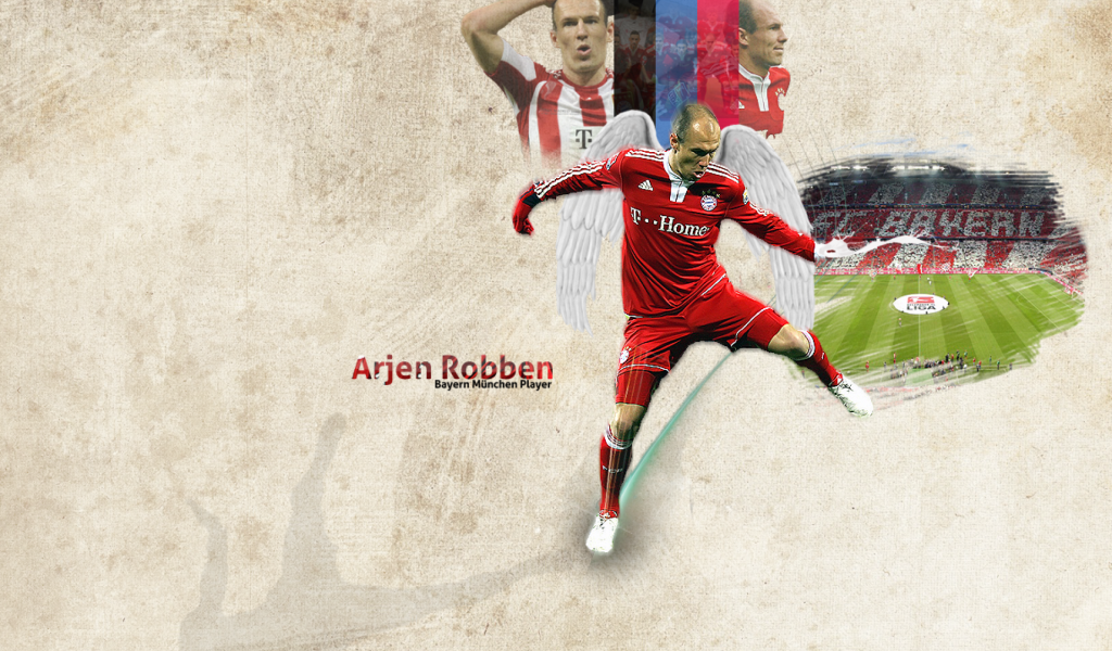 Полузащитник Баварии Арьен Роббен