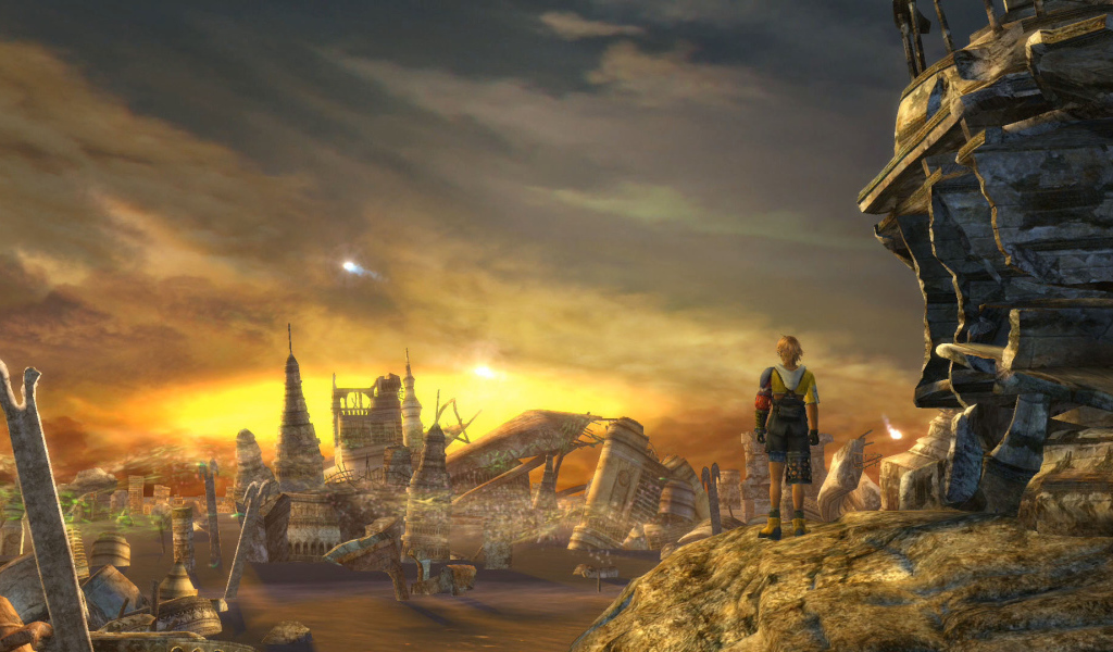 Герой на руинах Final Fantasy xv