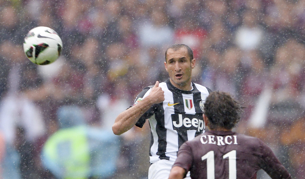 Незаменимый полузащитник Ювентуса Джорджо Кьеллини