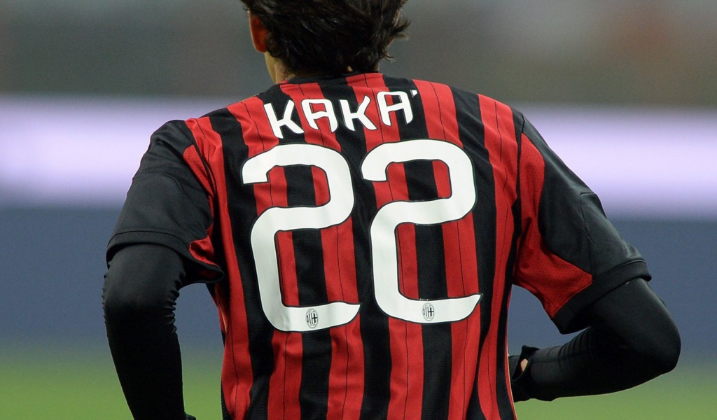 Незаменимый игрок Милана Кака номер 22