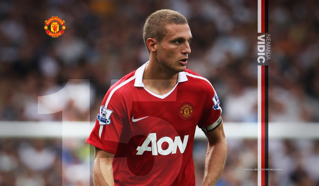 Основной защитник Манчестер Юнайтед Неманья Видич