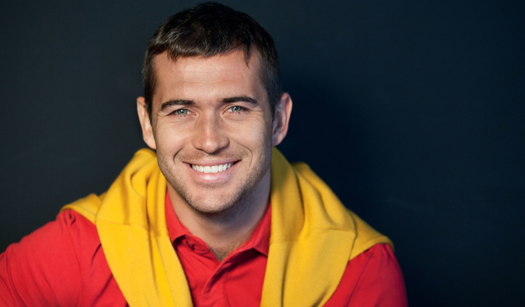 Игрок Зенита Александр Кержаков крупным планом