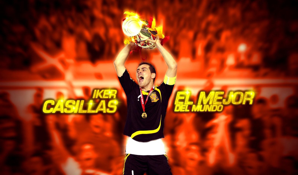 Игрок вратарь Реал Мадрида Икер Касильяс
