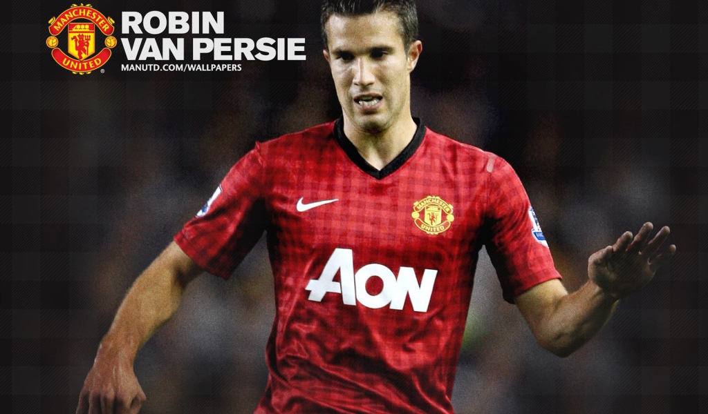 Игрок номер 20 из Манчестер Юнайтед Робин ван Перси