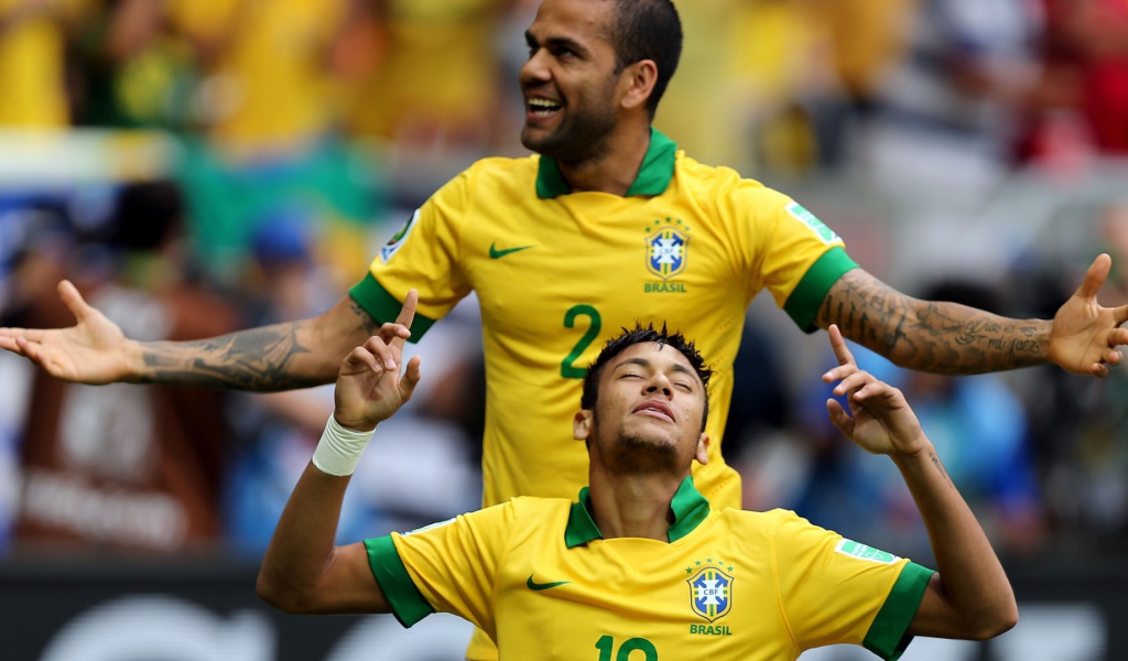 Игрок номер 2 Барселоны Даниэл Алвес