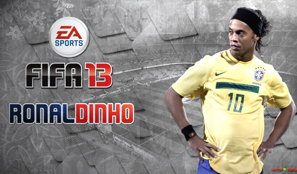 Игрок Атлетико Минейро Роналдиньо