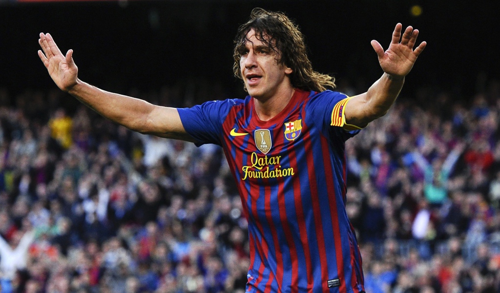 Игрок Барселоны Карлес Пуйоль