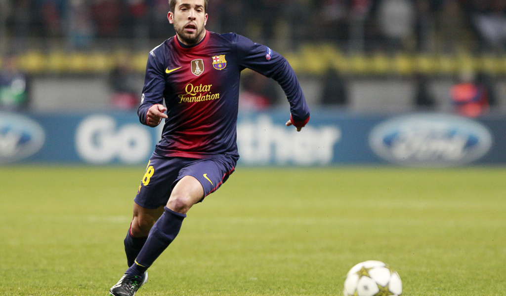 Игрок Барселоны Хорди Альба