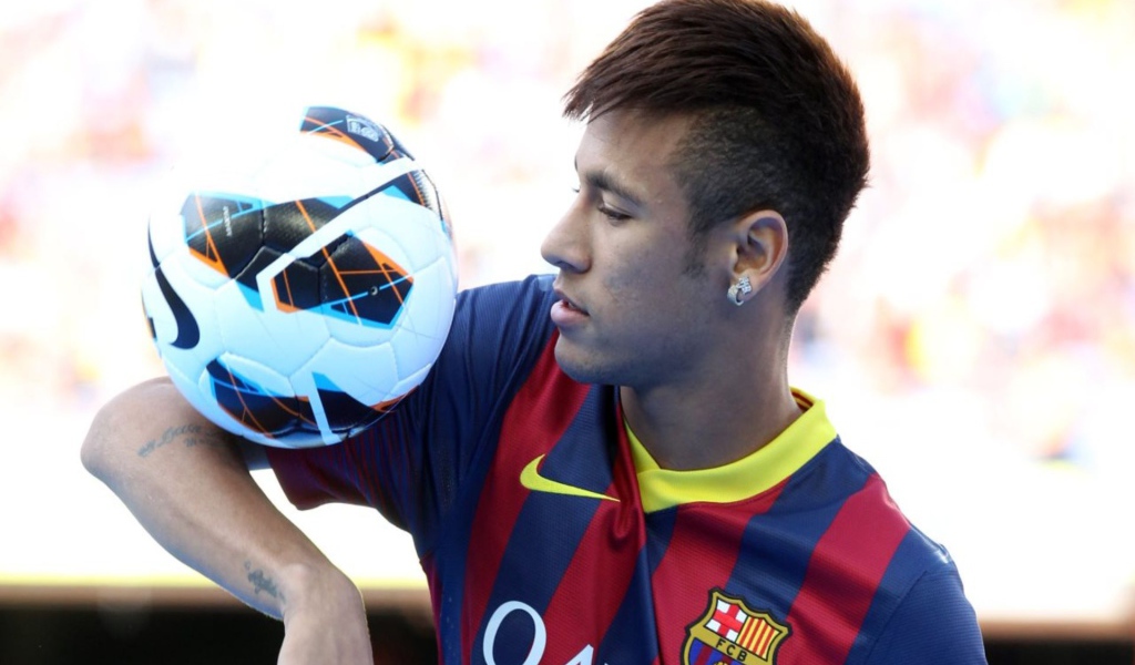 Игрок Барселоны Неймар