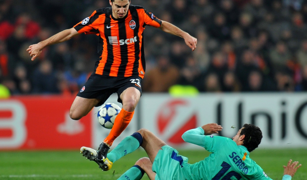 Игрок из Дортмунда Генрих Мхитарян