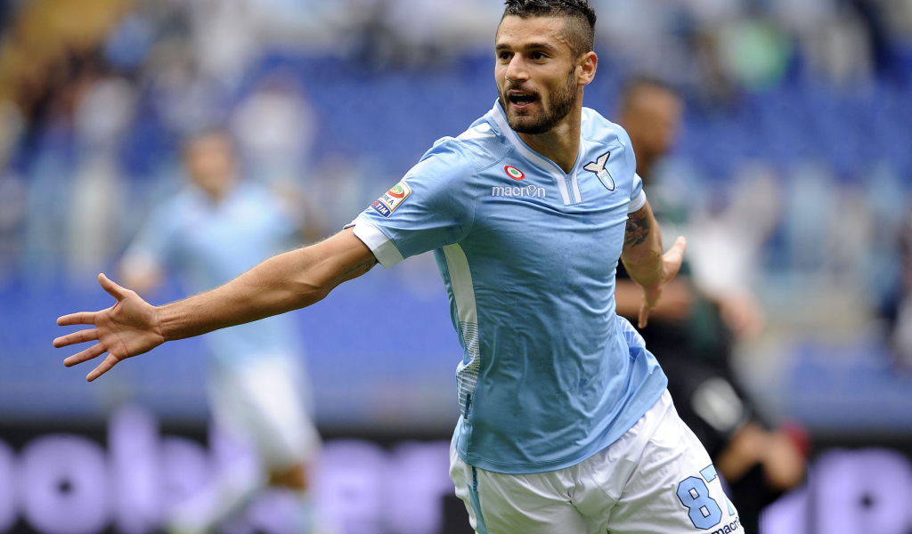  Игрок из Лацио Мирослав Клозе