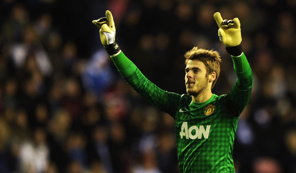 Игрок Манчестер Юнайтед Дэвид Де Хеа