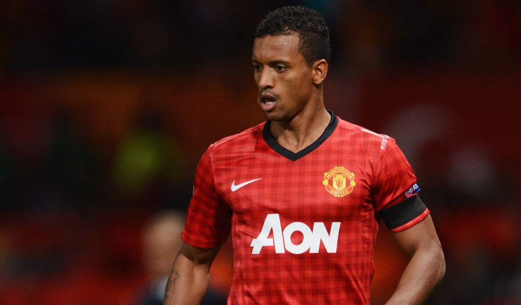 Игрок Манчестер Юнайтед Луиш Нани