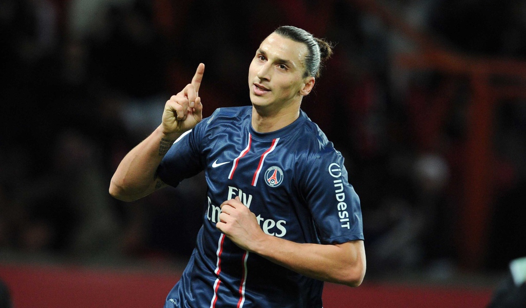 Игрок из ПСЖ Златан Ибрагимович