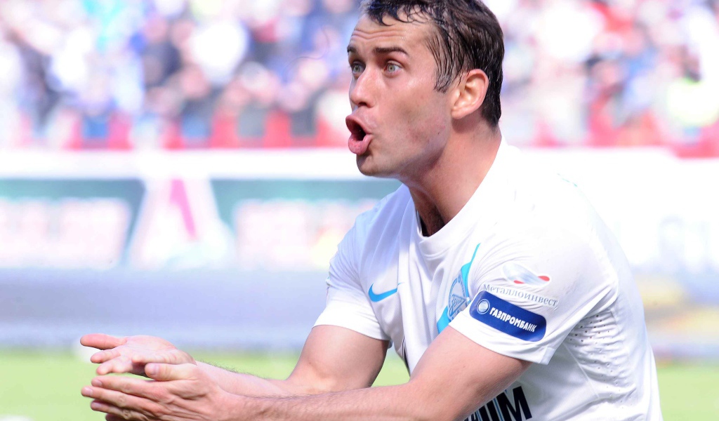 Игрок Зенита Александр Кержаков