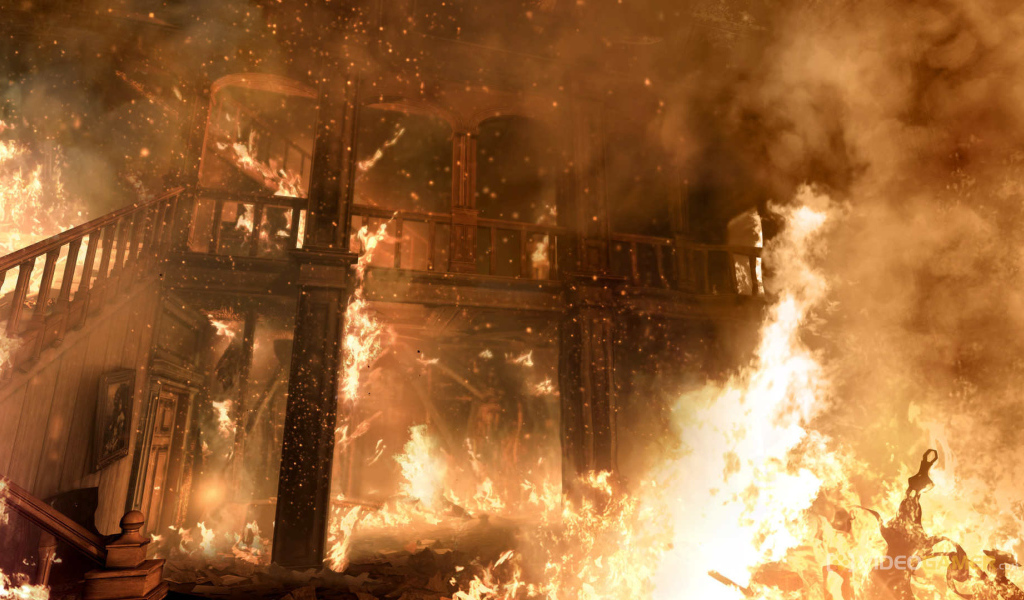 Thief: здание в огне