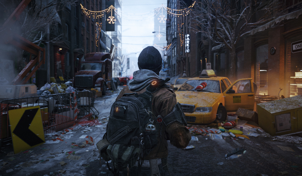 Tom Clancy's The division: walking the city streets