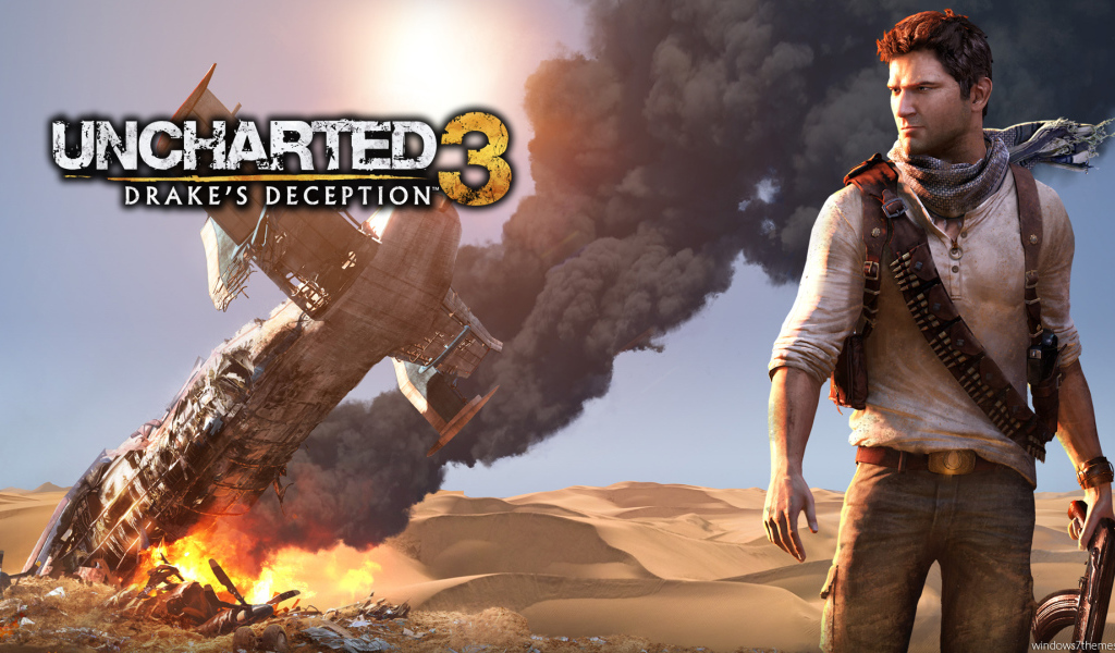 Uncharted 3: Дрейк после авиакатастрофы