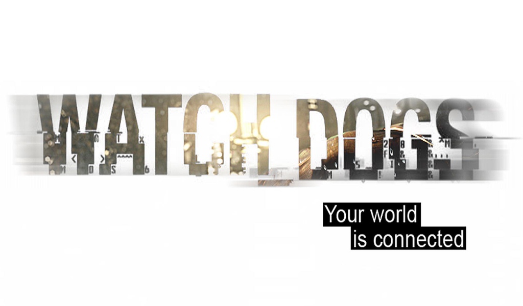 Watch Dogs: белый фон