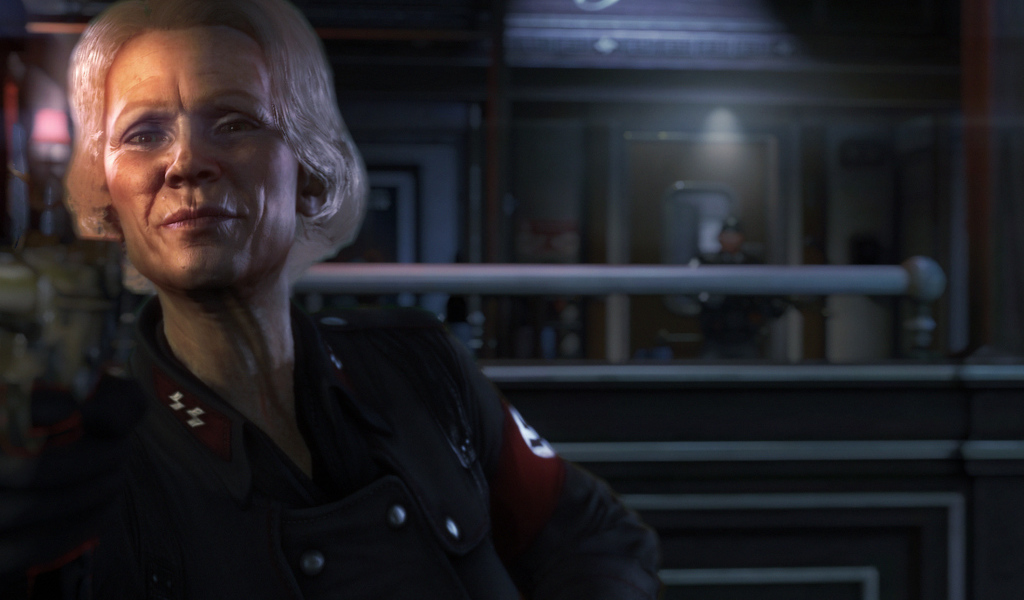 Wolfenstein New Order: фашистский офицер
