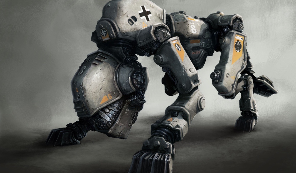 Wolfenstein The New Order: the robot dog