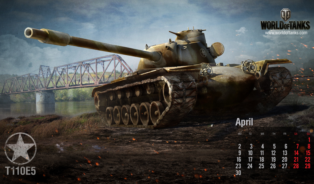 World of Tanks: американский танк T110E5