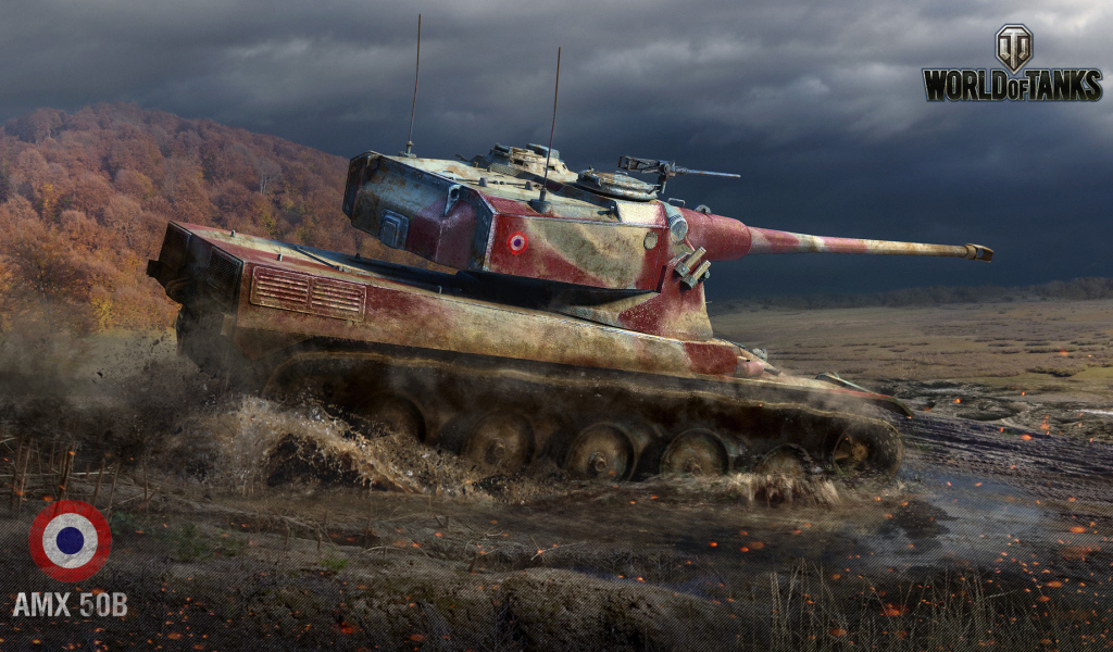 World of Tanks: французский танк AMX50B