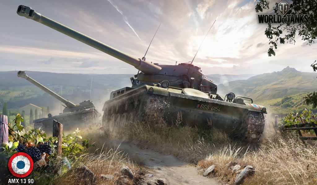 World of Tanks: французский танк AMX 12 90