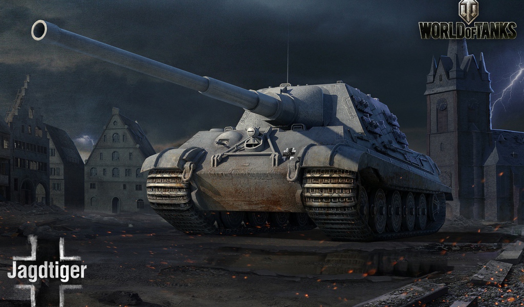 World of Tanks: немецкий танк JAGDTIGER