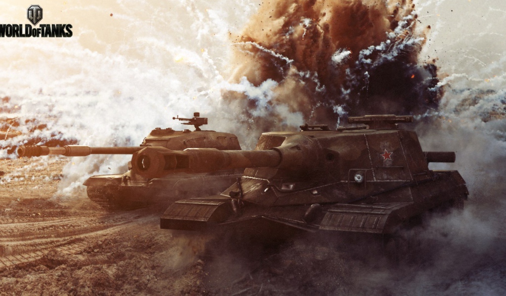 World of Tanks: русский танк под огнем