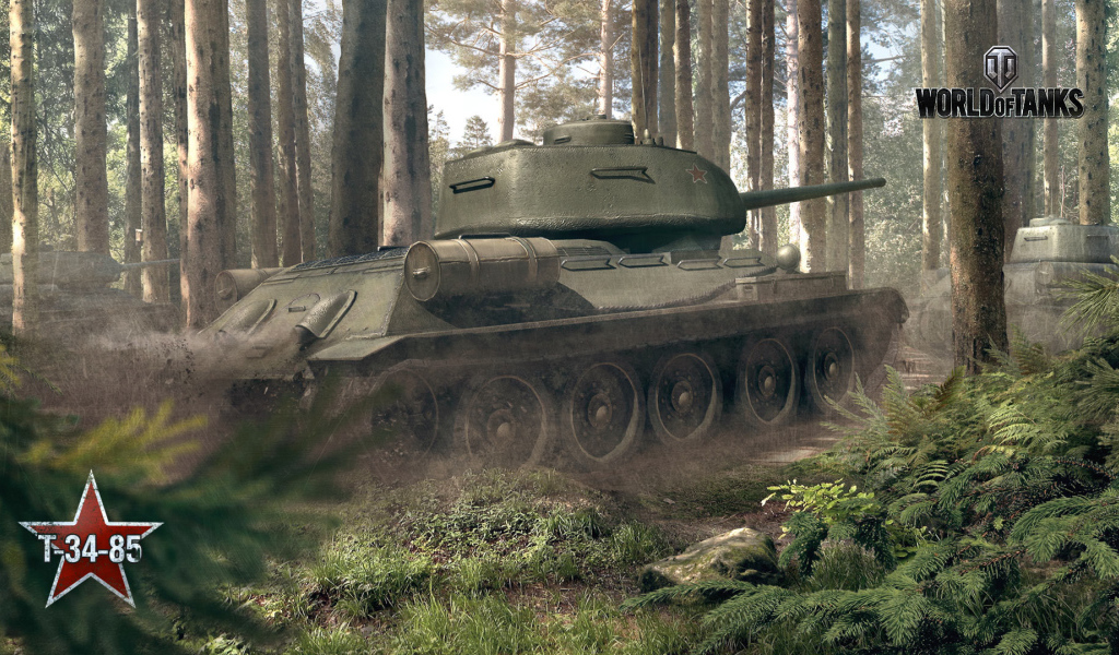 World of Tanks: Советский танк Т-34-85