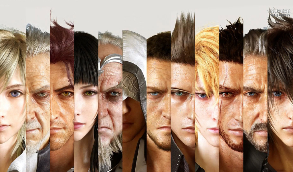 all the characters of the game Final Fantasy xv