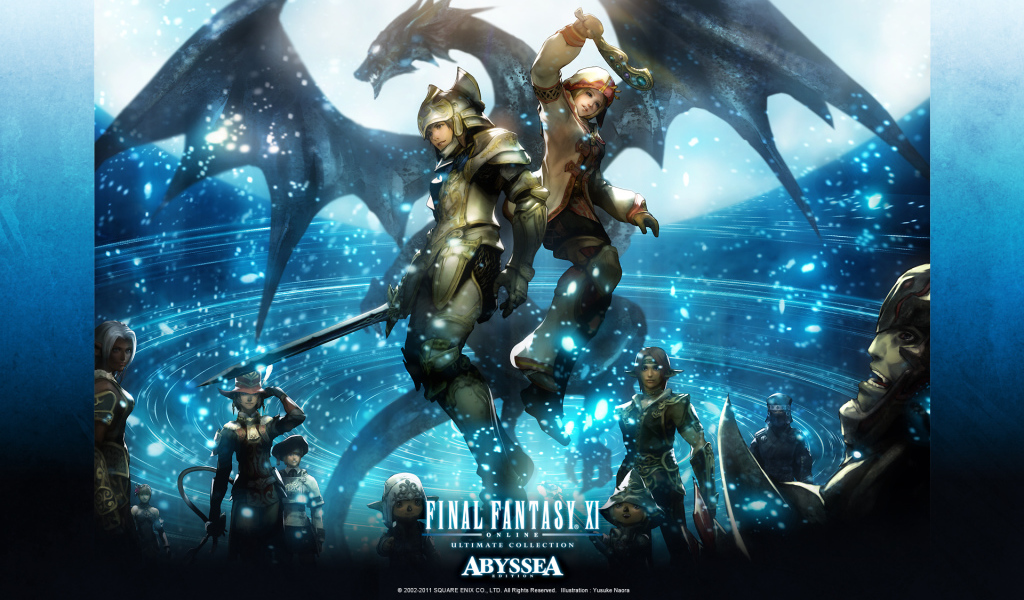 Заставка игры Final Fantasy hv