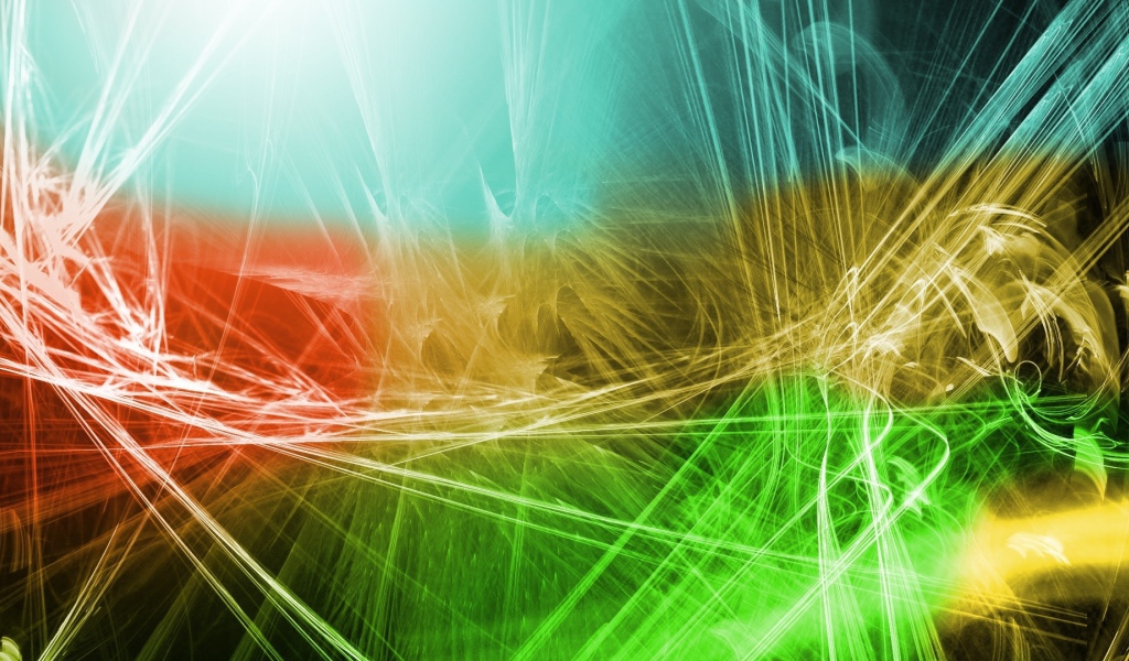 3Д абстрактные волны