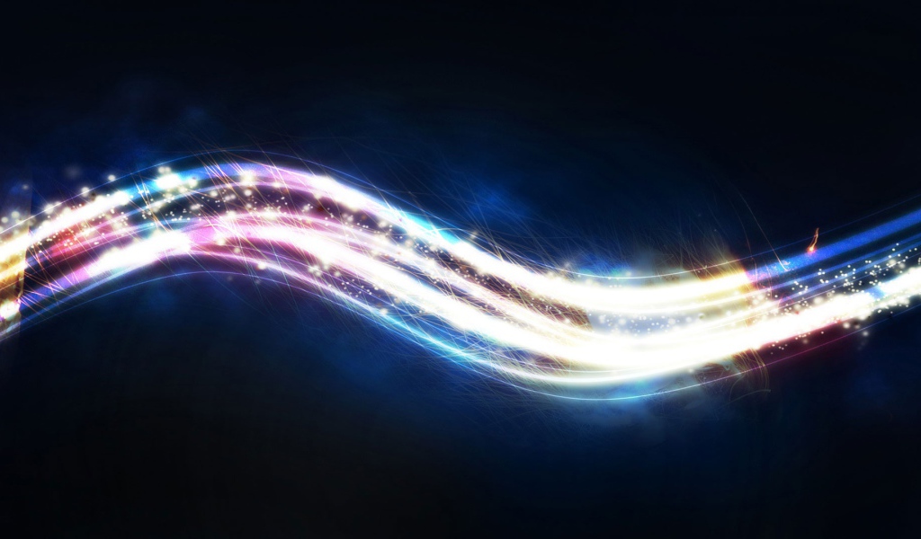 Абстрактное сияющее свечение