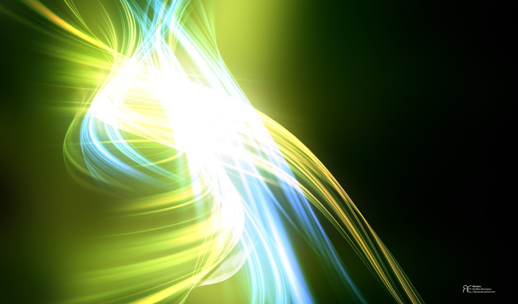 Зеленая абстракция