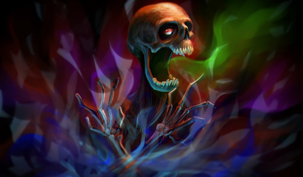 Скелет в 3-Д