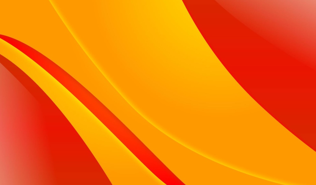 Желто красные волны