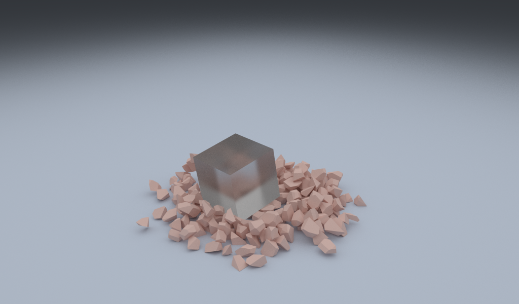 Стеклянный куб