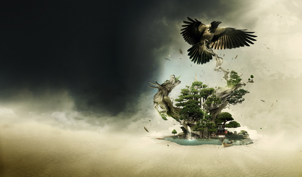 Ворона и дракон