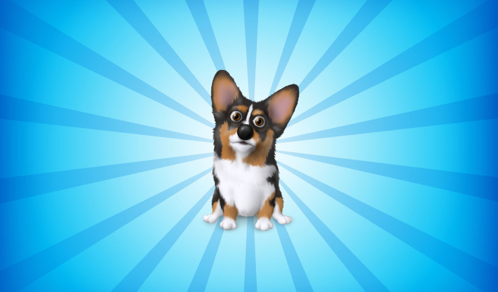 Вельш-корги из мультфильма