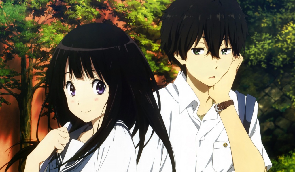 Парочка в саду