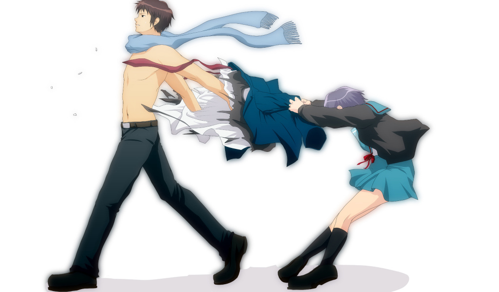 Парень уходит от девушки