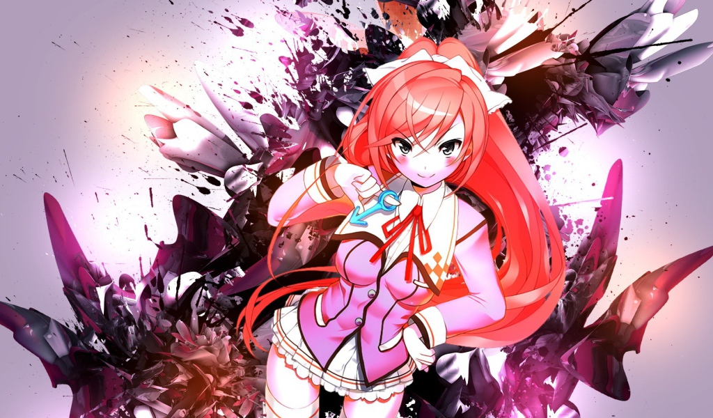 Аниме девочка с ключиком