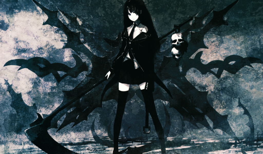 Черный демон аниме