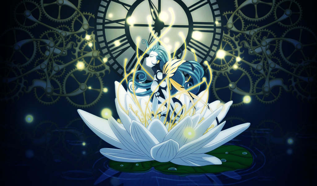 Девочка в лилии