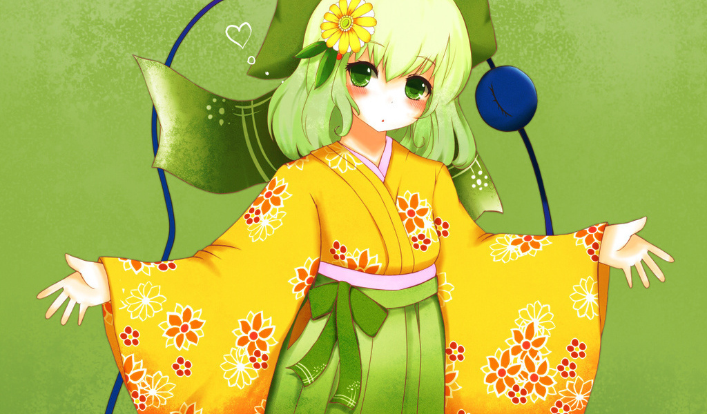 Девочка в кимоно